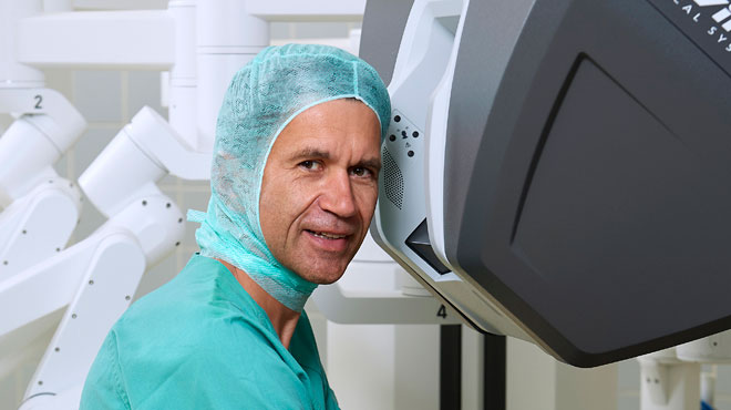 Chefarzt Prof. Dr. med. Heiner Wolters - St.-Josefs-Hospital - St. Lukas Klinikum - Foto Ekkehart Reinsch