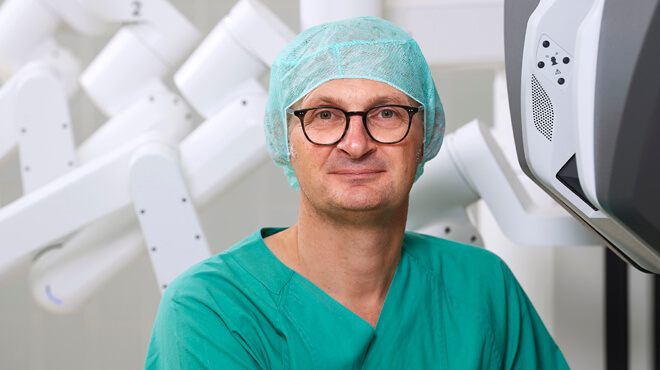 Chefarzt Dr. med. Oliver Moormann - Klinik für Urologie - St.-Josefs-Hospital - St. Lukas Klinikum - Foto Ekkehart Reinsch